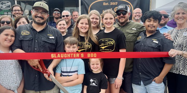 Slaughters BBQ Ribbon-Cutting