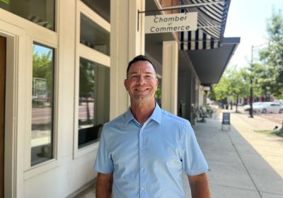 Welcoming Colonel Joel Newsom to the Chamber of Commerce Team